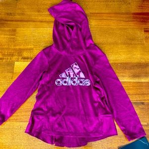 Purple Adidas Athletic Top